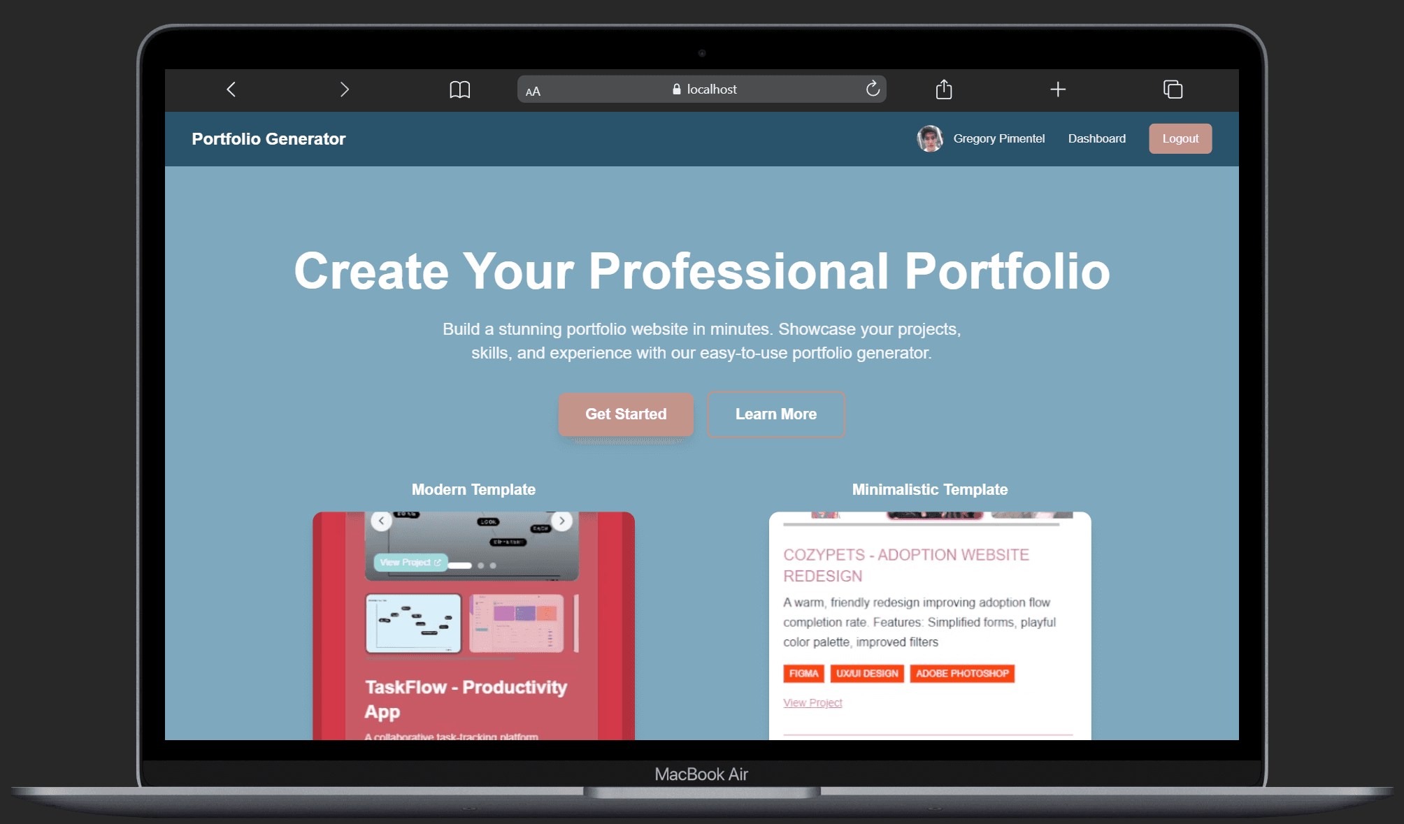 Portfolio Generator