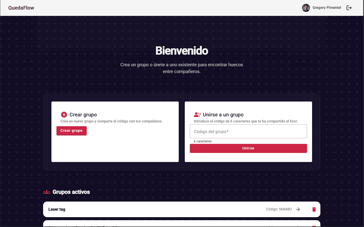 QuedaFlow - Dashboard